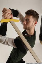 KEETA MOVING POSE WITH SWORD